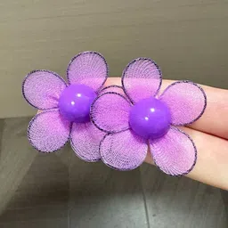 StyleCast x Revolte Floral Drop Earrings image 4