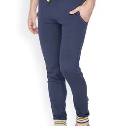 Campus Sutra Men Colourblocked Track Pants-picture-36