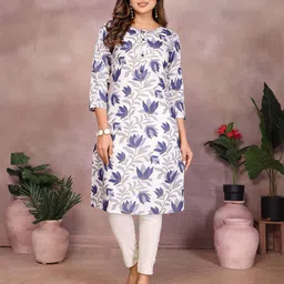 Rangita Women Floral Printed Daily Straight Kurta-image-74