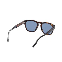 Ermenegildo Zegna Men Oval Sunglasses with UV Protected Lens EZ0221 52 52V image 3