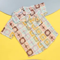 Jumping Joey Boys Comfort Opaque Printed Casual Shirt-picture-20