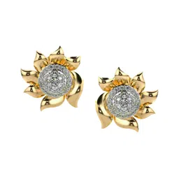 VALANOVA 14K Yellow Gold 0.56 Ct Lab Grown Diamond Earrings-picture-25