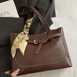 StyleCast PU Structured Shoulder Bag-image-82