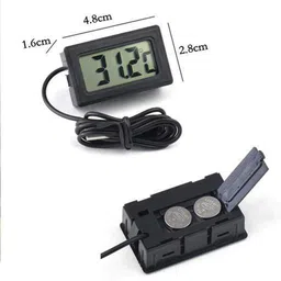 dr care Digital Fridge Meter for Multiple Digital Thermometer with LCD With Wired Probe Aquarium Thermometer image 4