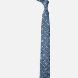 Louis Philippe Men Woven Design Broad Tie image 3