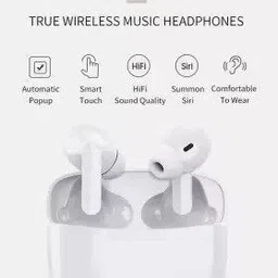 kriour M19 TWS Earphone Touch Control Mirror Digital Display Wireless Bluetooth 5.102 Bluetooth Headset image 2