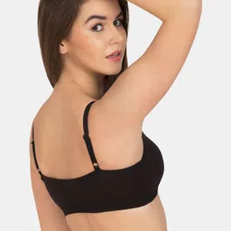 Tweens Pack Of 2 Non Padded Medium Support All Day Comfort Slip-On Seamless Bra image 3