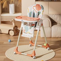 r for rabbit Marshmallow High Chair for Baby, Multiple Recline Position High Chair-picture-42