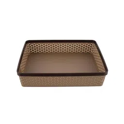 Kuber Industries Brown 2 Pieces Solitaire Stationary Holder Desk Organizers image 4