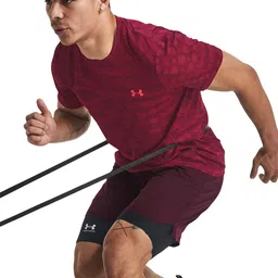 UNDER ARMOUR Seamless Ripple Short Sleeve Printed Slim-Fit T-Shirt image 3