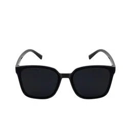 Ted Smith Women Black Lens & Black Square Sunglasses with UV Protected Lens TS-EYEPLAY image 5