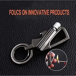 wundervox Flint Fire Starter Never Ending Match Keychain Lighter with Bottle Opener-X11 Pocket Lighter image 4