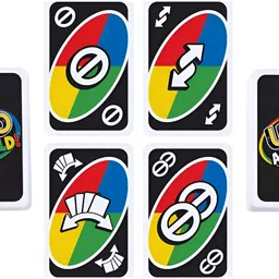 woyr Premium Quality UNO All Wild Playing Card Game|Uno Card Game image 5