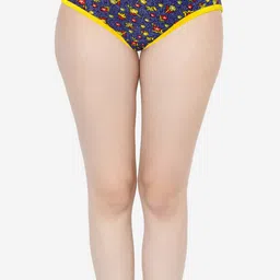 GROVERSONS Paris Beauty Women Pack Of 3 Assorted Cotton Hipster Briefs PANTY-BO-3400DC image 3