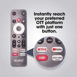 reliance 81 cm (32 inch) HD Ready LED Smart Android TV with Android 12, 24 W Dolby Audio, Frameless Design image 5