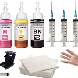 HYNEAR 1010 HP 100ml Printer Black + Tri Color Combo Pack Ink Bottle-picture-21