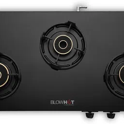 blowhot Sapphire 3 Tornado Brass Burners 5-Year Warranty Built-in Glass Design Toughened Brass Manual Gas Stove-picture-12