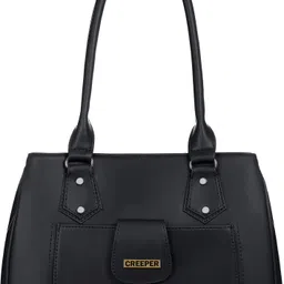 Women Black Shoulder Bag - Regular Size-image-30