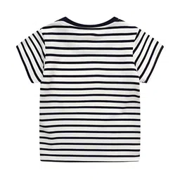 LULU & SKY Boys Striped Applique T-shirt image 5