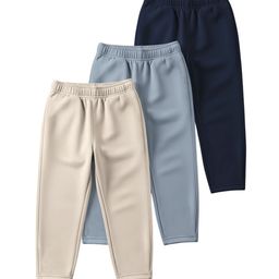 HELLCAT Boys Pack Of 3 Mid-Rise Track Pants-picture-31