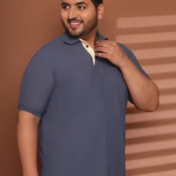 Enchanted Drapes Plus Size Polo Collar Short Sleeves T-shirt image 3