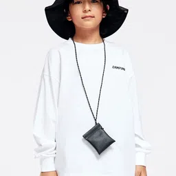 LULU & SKY Boys Hooded Extended Sleeves Pockets T-shirt-picture-42
