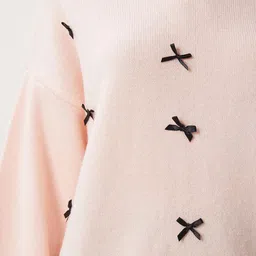 Happiness istanbul Women Pullover with Applique Detail image 2