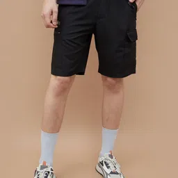 Kappa Men Regular Fit Mid-Rise Cargo Shorts-picture-20