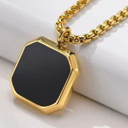 RSPR Gold-Plated Stainless Steel Square Pendants-picture-22