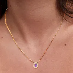 MINUTIAE Brass Gold-Plated Handcrafted Necklace image 4