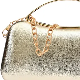 FOR THE BEAUTIFUL YOU Embellished Box Clutch With Shoulder Strap image 5