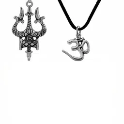 JAGSUN 2 Pieces Antique Look Nickel Free Temple Jewellery Silver-Plated Alloy Pendant-picture-41