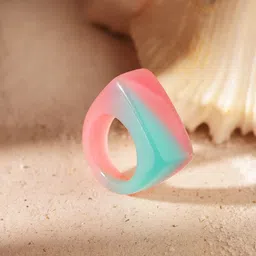 Priyaasi Pink Floral Ring-picture-41