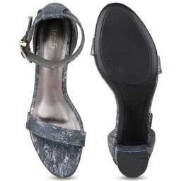 Inc 5 Textured Party Block Sandals image 2