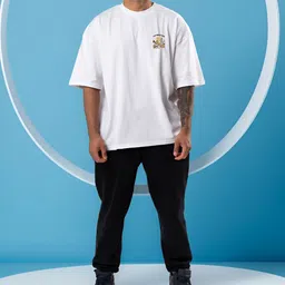 Moda Rapido Men Graphic Printed Oversized T-shirt image 5