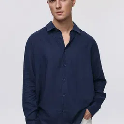 Bella Babe by SK Long Sleeves Cotton Linen Shirt-picture-21