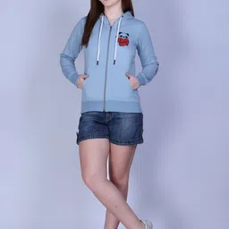 Divine Girl Women Graphic Printed Hooded Pullover Sweatshirt-picture-21