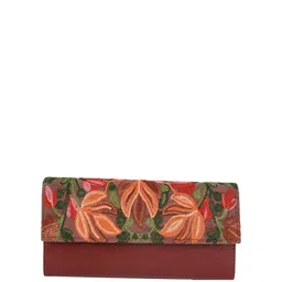 EVEDA Women Floral Embroidered Envelope Wallet-picture-24