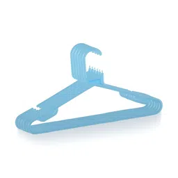 Aura 12-Pcs Blue & Cream European Style Multi-Purpose Clothes Hanger image 3