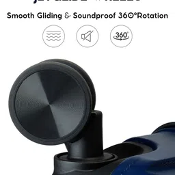 MOVE-MEANT Textured Hard-Sided Medium Trolley Bag image 5