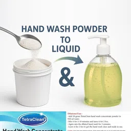 TetraClean Hand Wash Concentrate Powder With Lemon - 500 g image 5