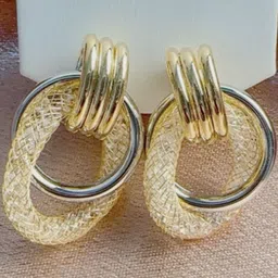 StyleCast Contemporary Studs Earrings-image-17