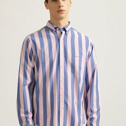 GANT Men Faded Opaque Striped Casual Shirt-picture-36