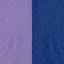 Kemza Pack Of 2 Geometric Embroidered Chanderi Cotton Dupatta With Beads and Stones image 5