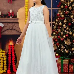 BAESD Cape Sleeve Net Fit & Flare Dress image 4