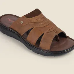 Metro Men Leather Comfort Sandals-picture-23