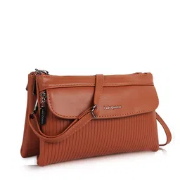 LADY QUINTON Women Structured Sling Bag with Fringed-picture-23
