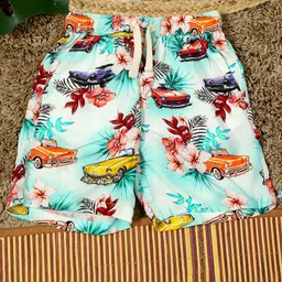 The Lion and The Fish Boys Floral Printed Shorts-picture-58