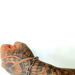 Dynamic Retail Global Men Silver-Plated Cuff Bracelet-picture-26