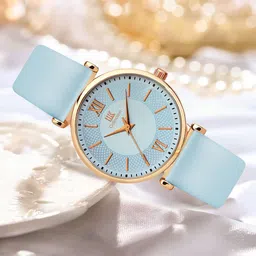 IIK COLLECTION Women Dial & Leather Bracelet Style Straps Analogue Watch IIK-3222W-picture-34